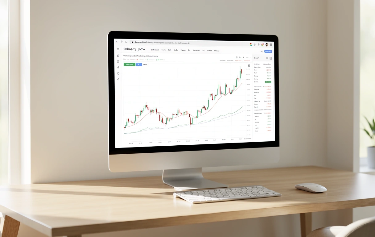 Ruang kerja analisis profesional